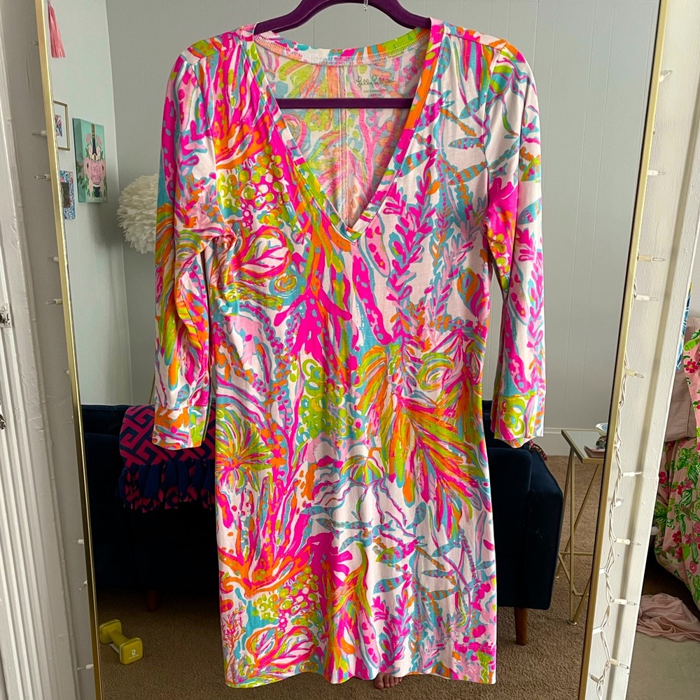 Lilly Pulitzer 3/4 sleeve Tshirt Dress